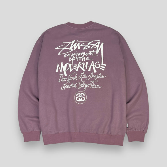 Stussy Modern Age Sweatshirt | Medium