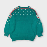 Vintage 80/90s Ski Knitted Heavyweight Jumper | L/XL