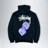 Stussy Fuzzy Dice Hoodie | Small