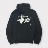 Stussy Basic Spellout Zip Up Hoodie | Multiple Sizes Available