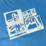 Vintage 90s Stussy TV T-shirt | Medium