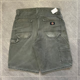 Dickies Carpenter Green Shorts | W30