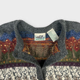 Vintage 80/90s Northern Reflections Knitted Cardigan | Small