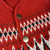 Vintage 80/90s Knitted Cardigan | Small