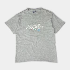 Vintage 90s Stussy Graffiti T-shirt | M / L