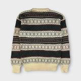 Vintage 80/90s Aztec Knitted Jumper | Small