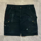 Carhartt Cargo Black Shorts | W42