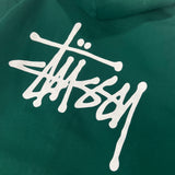 Stussy Basic Spellout Zip Up Hoodie | Multiple Sizes Available