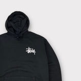 Stussy Basic Spellout Hoodie | Medium (Oversized)