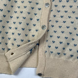 Vintage 80/90s Knit Patterned Cardigan | Small (Women’s)