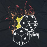 Stussy Fire Dice T-shirt | Medium