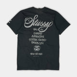 Vintage Stussy x Shock the Value World Tour T-shirt | Small