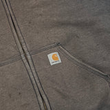 Vintage Carhartt Mesh Lines Zip Up Hoodie - Large