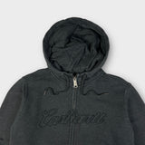 Vintage Carhartt Spellout Zip Up Hoodie - Medium