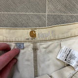 Carhartt Cargo Cream Shorts | W40