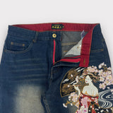 Japanese Embroidery Jeans | W32:L28