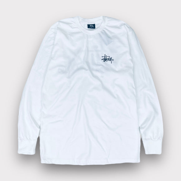 Stussy Basic Spellout Long Sleeve T-shirt | Medium