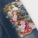 Japanese Embroidery Jeans | W32:L28