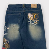 Japanese Embroidery Jeans | W32:L28