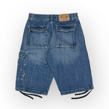 Stussy 90s Denim Cargo Shorts | W28