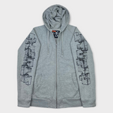 Stussy Zip Up Hoodie | Medium (Oversized)