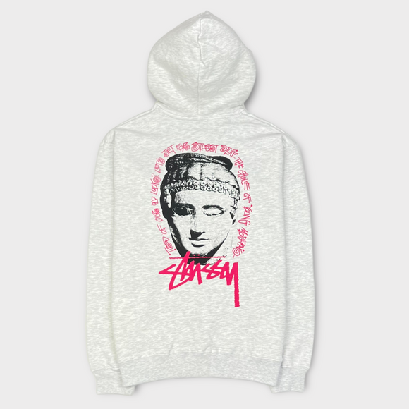 Stussy Face Hoodie | Small (Oversized)