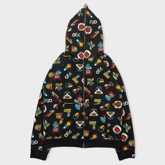 Bape Zip Up Hoodie | Medium