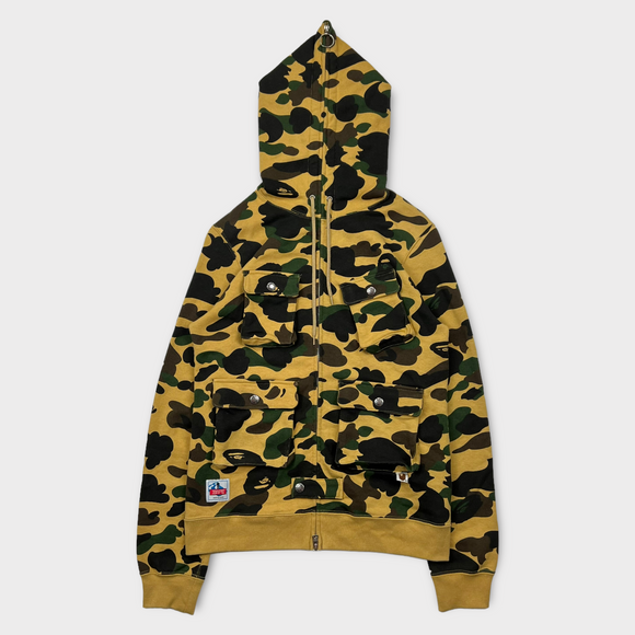 Bape Multi Pocket Zip Up Hoodie | Small