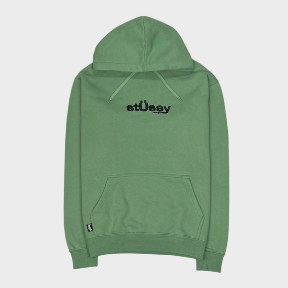 Stussy Design Spellout Hoodie | Small