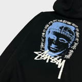 Stussy Face Hoodie | Medium (Oversized)