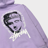 Stussy Face Hoodie | Small (Oversized)