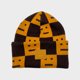 Acne Studios Kuri Checkboard Face Beanie