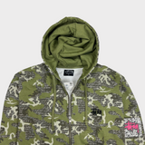 Stussy Zip Up Hoodie | Large