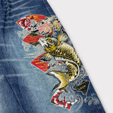 Japanese Embroidery Jeans | W30:L30