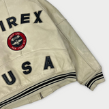 Vintage Avirex USA Leather Varisty Jacket | Medium