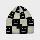 Acne Studios Kuri Checkboard Face Beanie