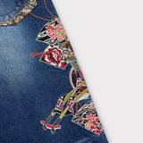 Japanese Embroidery Jeans | W30:L30