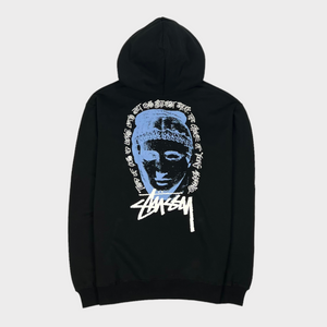 Stussy Face Hoodie | Medium (Oversized)